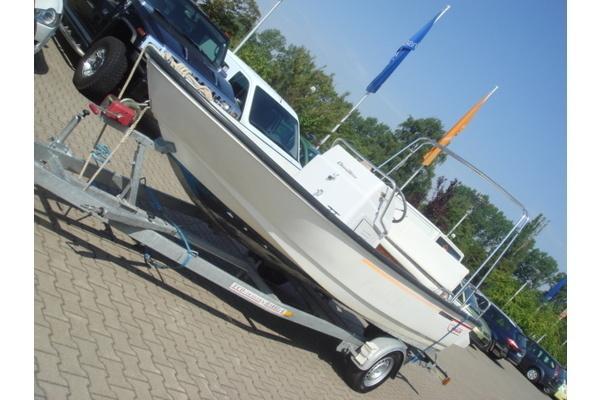 Boston Whaler - Boston Whaler Dauntless Fischerboot Incl. Motor Inc. Trailer