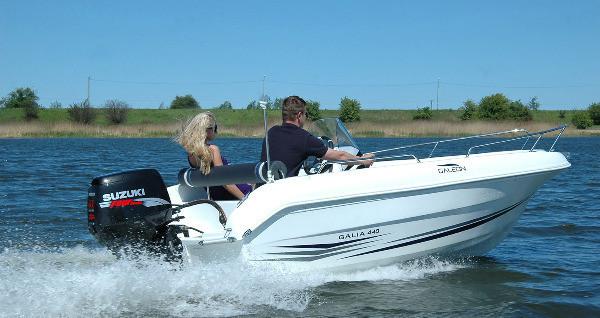 Galia - 440 Open inkl. F50FETL und Trailer