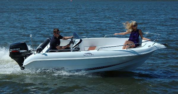 Galia - 440 Open inkl. F50FETL und Trailer