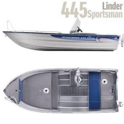 Linder - 445 Sportsman Catch Alu-Boot