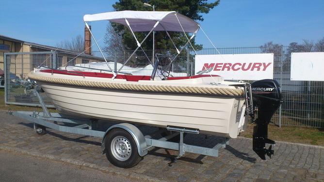 Mystraly - MYSTRALY 500 CRUISER OPEN+MERCURY F15 EL