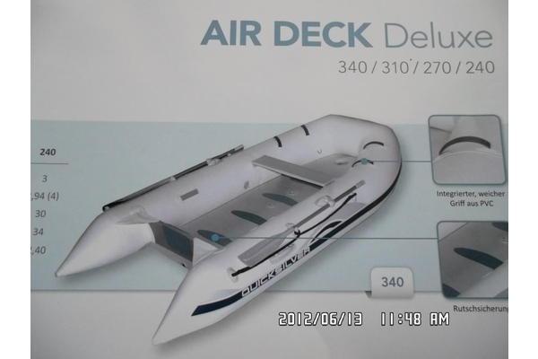 Quicksilver - 240Airdeck Deluxe 2,5Ps